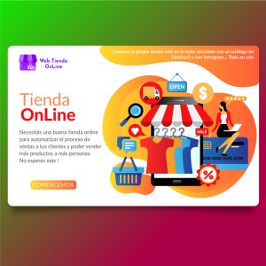 Tienda Online es una tienda personalizada de código libre.